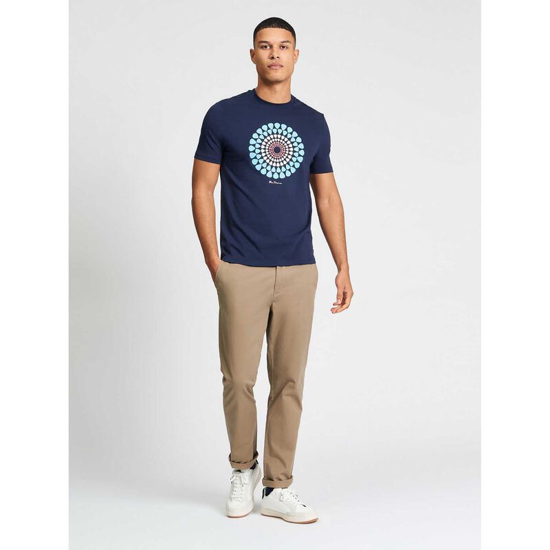 Ben Sherman Plectrum Target T-Shirt image number 3